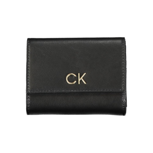 Calvin Klein Black Polyester Wallet