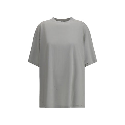 Balenciaga Gray Cotton T-Shirt