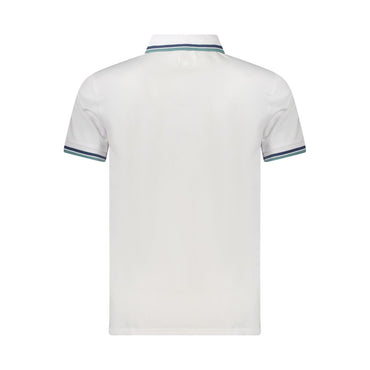 Guess Jeans White Cotton Men Polo Shirt