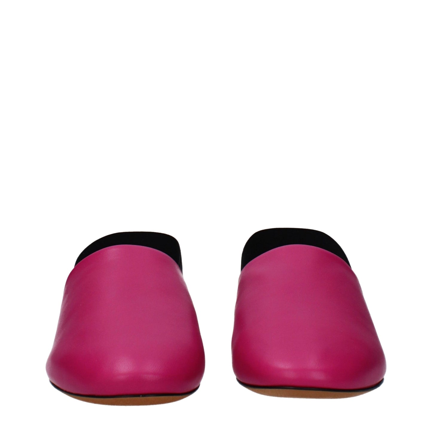 Givenchy Pink Leather Flat Sandals