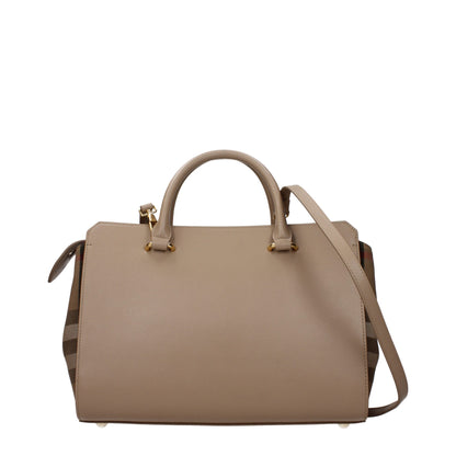 Burberry Beige Leather Handbag