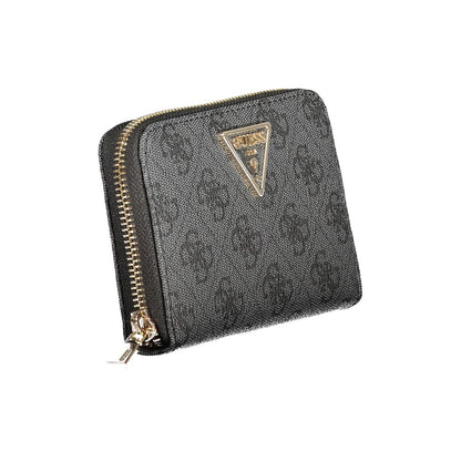 Guess Jeans Black Polyethylene Women Wallet