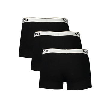 Hugo Boss Black Cotton Men Boxer Short