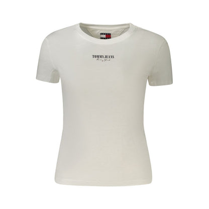 Tommy Hilfiger White Cotton Women T-Shirt