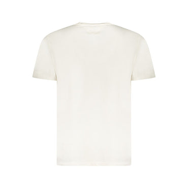 Tommy Hilfiger White Cotton Men T-Shirt
