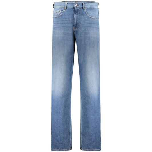Tommy Hilfiger Blue Cotton Men Jeans