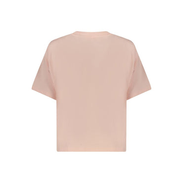 Guess Jeans Pink Cotton Women T-Shirt