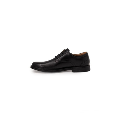 Clarks Black Leather Oxfords And Derbies