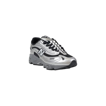 New Balance Silver Synthetic Athletic Sneakers