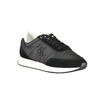 Calvin Klein Black Leather Women Sneaker