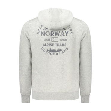 Norway 1963 Gray Cotton Men Sweater