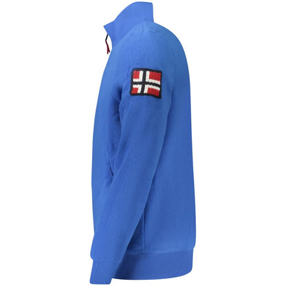 Norway 1963 Blue Polyester Men Sweater