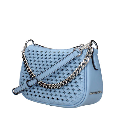 Michael Kors Light Blue Leather Handbag