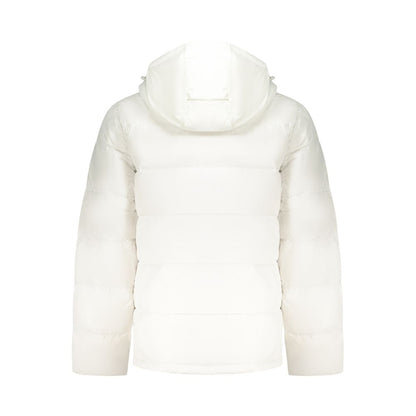 Calvin Klein White Polyamide Jackets & Coat
