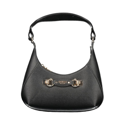 Guess Jeans Black Polyethylene Handbag