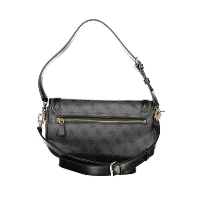 Guess Jeans Black Polyethylene Handbag