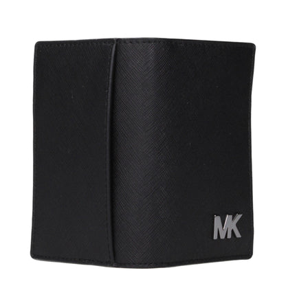 Michael Kors Black Fabric Cardholder