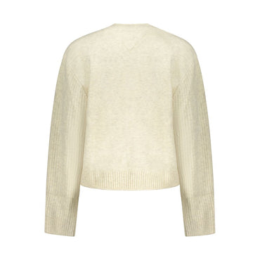 Tommy Hilfiger Beige Wool Women Sweater