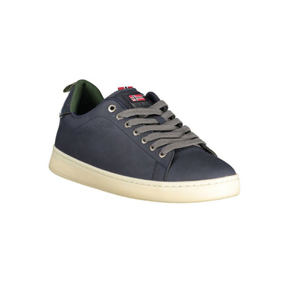 Norway 1963 Blue Polyester Men Sneaker