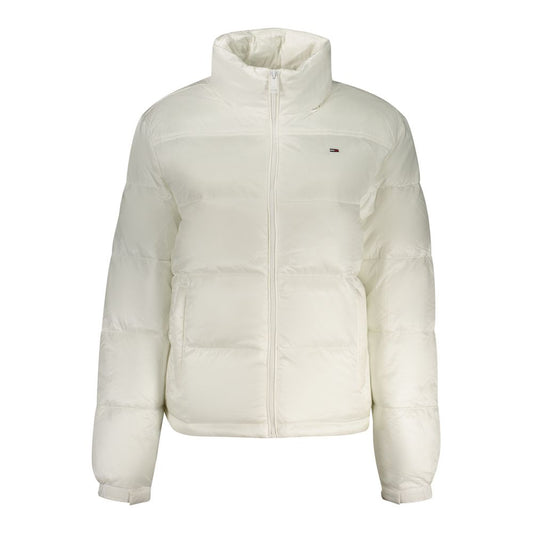 Tommy Hilfiger White Polyester Jackets & Coat