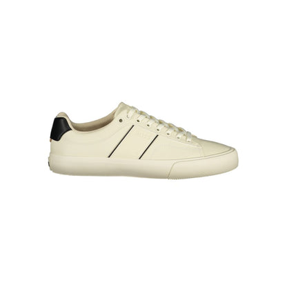 Hugo Boss White Polyester Men Sneaker