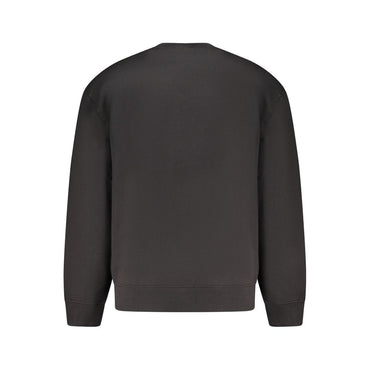 Calvin Klein Black Cotton Sweatshirt