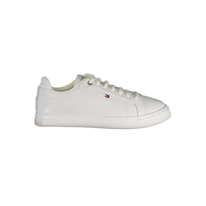 Tommy Hilfiger White Leather Men Sneaker