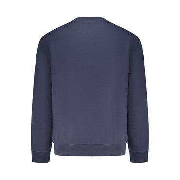 Calvin Klein Blue Cotton Men Sweater