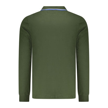 Norway 1963 Green Cotton Men Polo Shirt