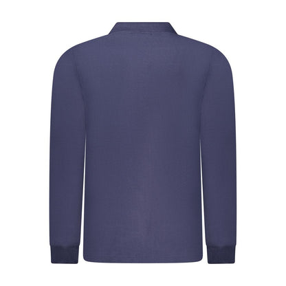 Norway 1963 Blue Cotton Men Polo Shirt