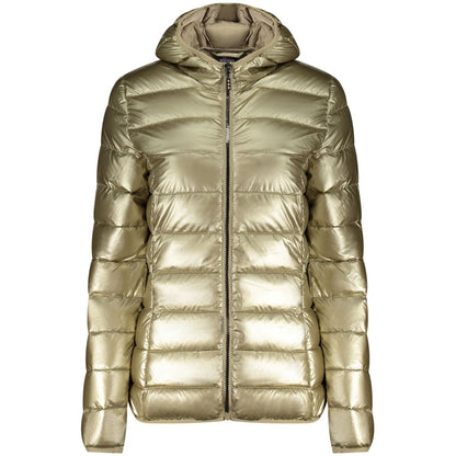 Norway 1963 Gold Polyamide Women Jacket