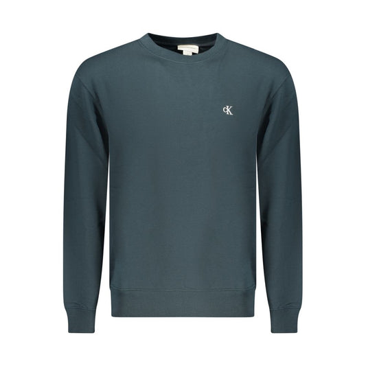 Calvin Klein Blue Cotton Men Sweater