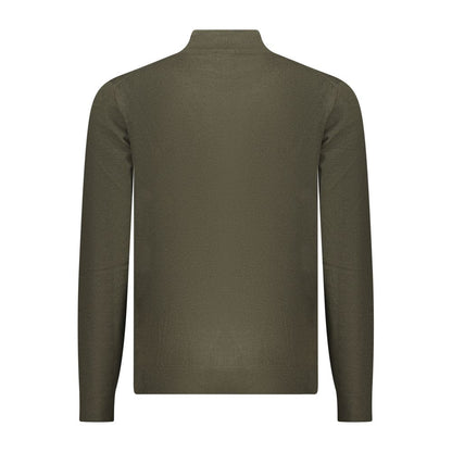 Norway 1963 Green Polyester Men Sweater