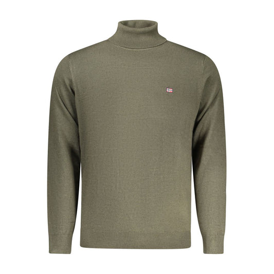 Norway 1963 Green Polyester Men Sweater